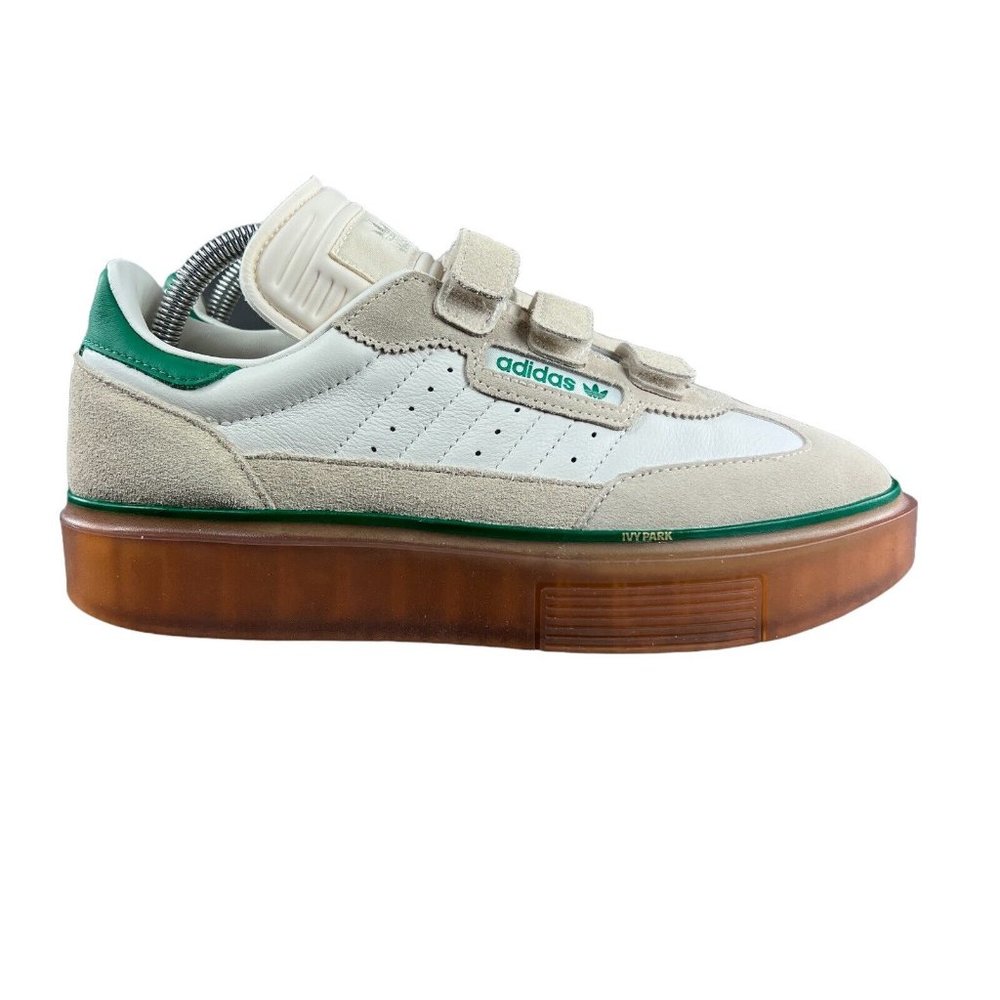 Adidas X Ivy Park Womens Super Sleek 3 Strap V1 Beige Shoes GY1777 Sz 8.5-10.5
